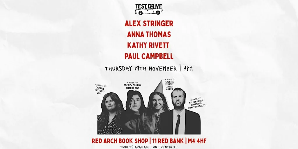 TEST DRIVE | Alex Stringer, Anna Thomas, Kathy Rivett & Paul Campbell