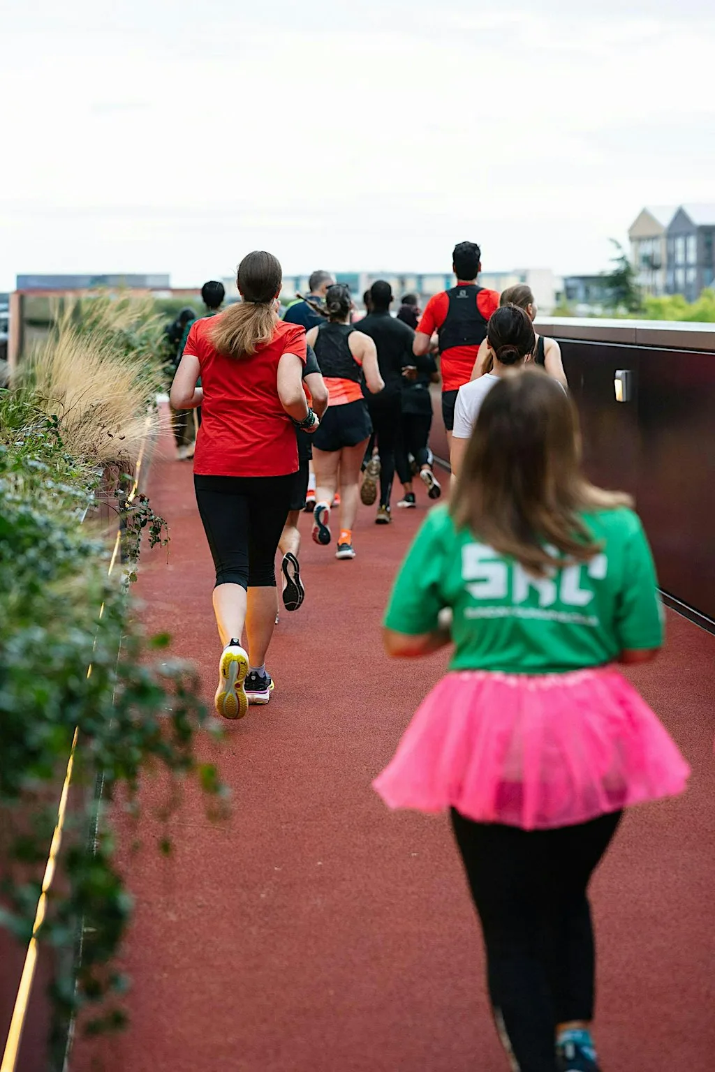 ROOFTOP RUN | Music-Powered Intervals on Rooftop Track at The Mercian