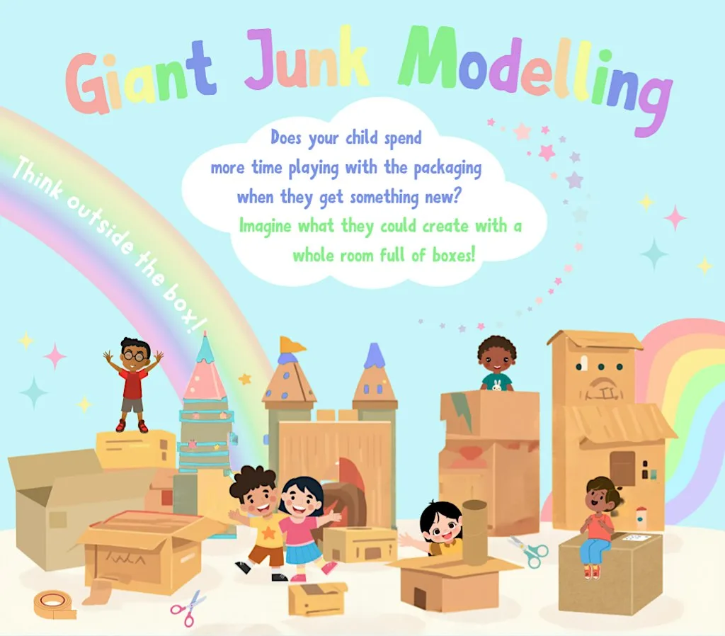 Giant Junk Modelling at Culverstone Community Centre
