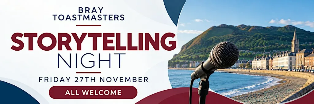 Storytelling Night with Bray Toastmasters. at Bray Town Hall