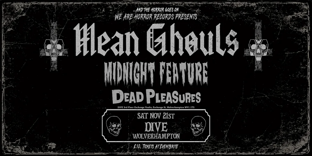 Mean Ghouls "...and the Horror Goes On" at DIVE : Drink x Dance x Play