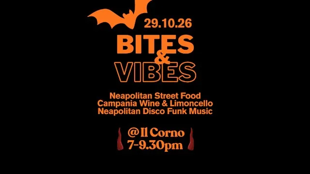Bites & Vibes - Neapolitan Street Food, Wine, and Disco Funk Music at Il Corno - Panuozzo Bar