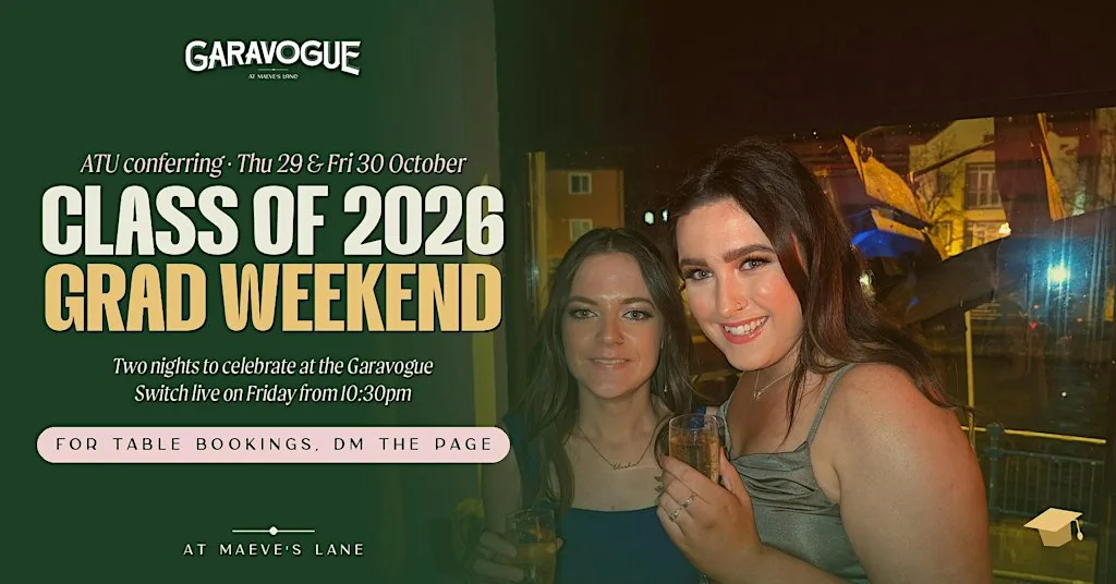Grad Night at the Garavogue: Class of 2026 at The Garavogue Bar