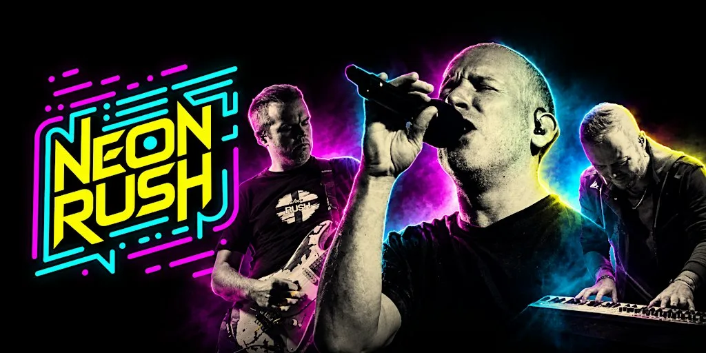Neon Rush – The Ultimate 80s Live Music Experience at The Oval Bandstand & Lawns