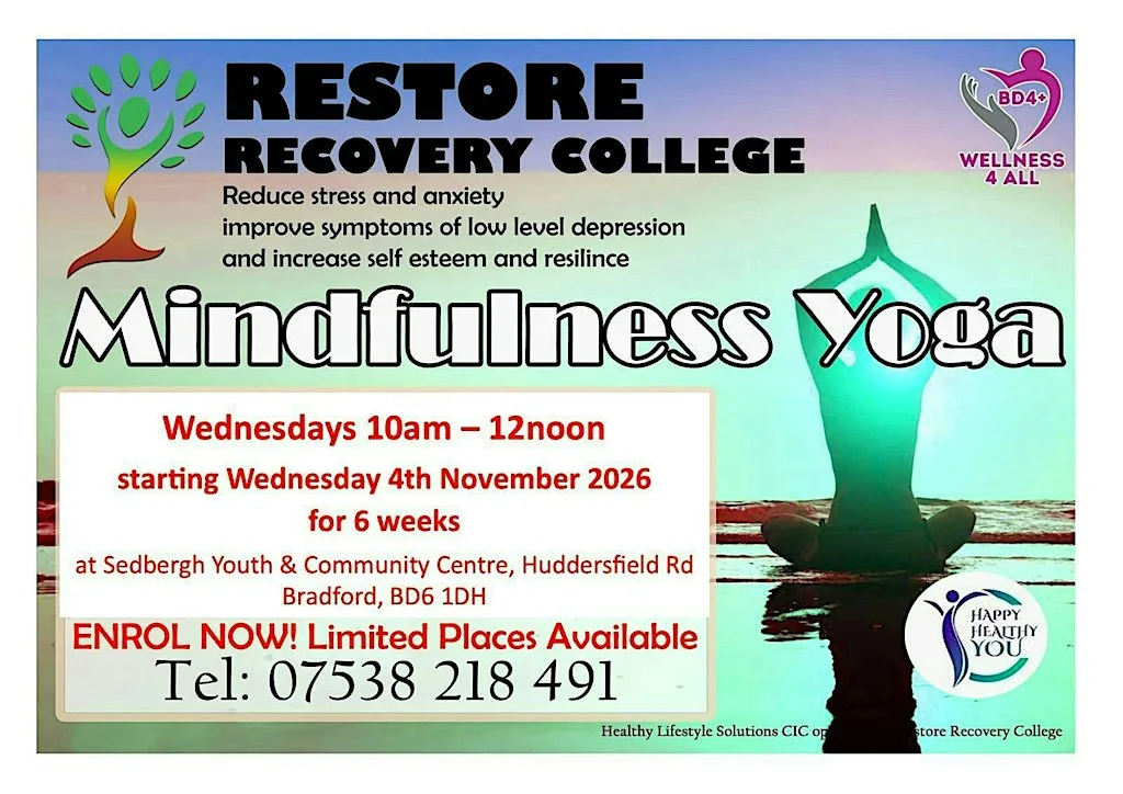 Mindfulness/ Yoga at Sedbergh Youth & Community Centre