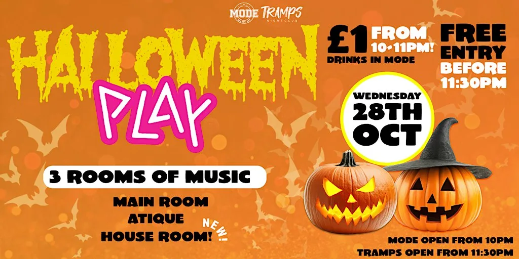 PLAY Wednesday Halloween Special! at Tramps Nightclub