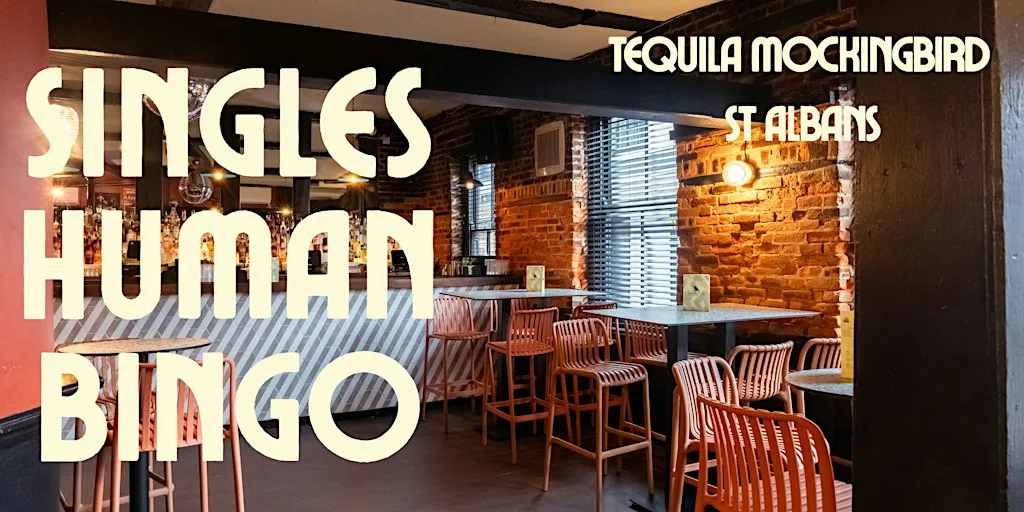 Singles Human Bingo - St Albans Over 30s at Tequila Mockingbird