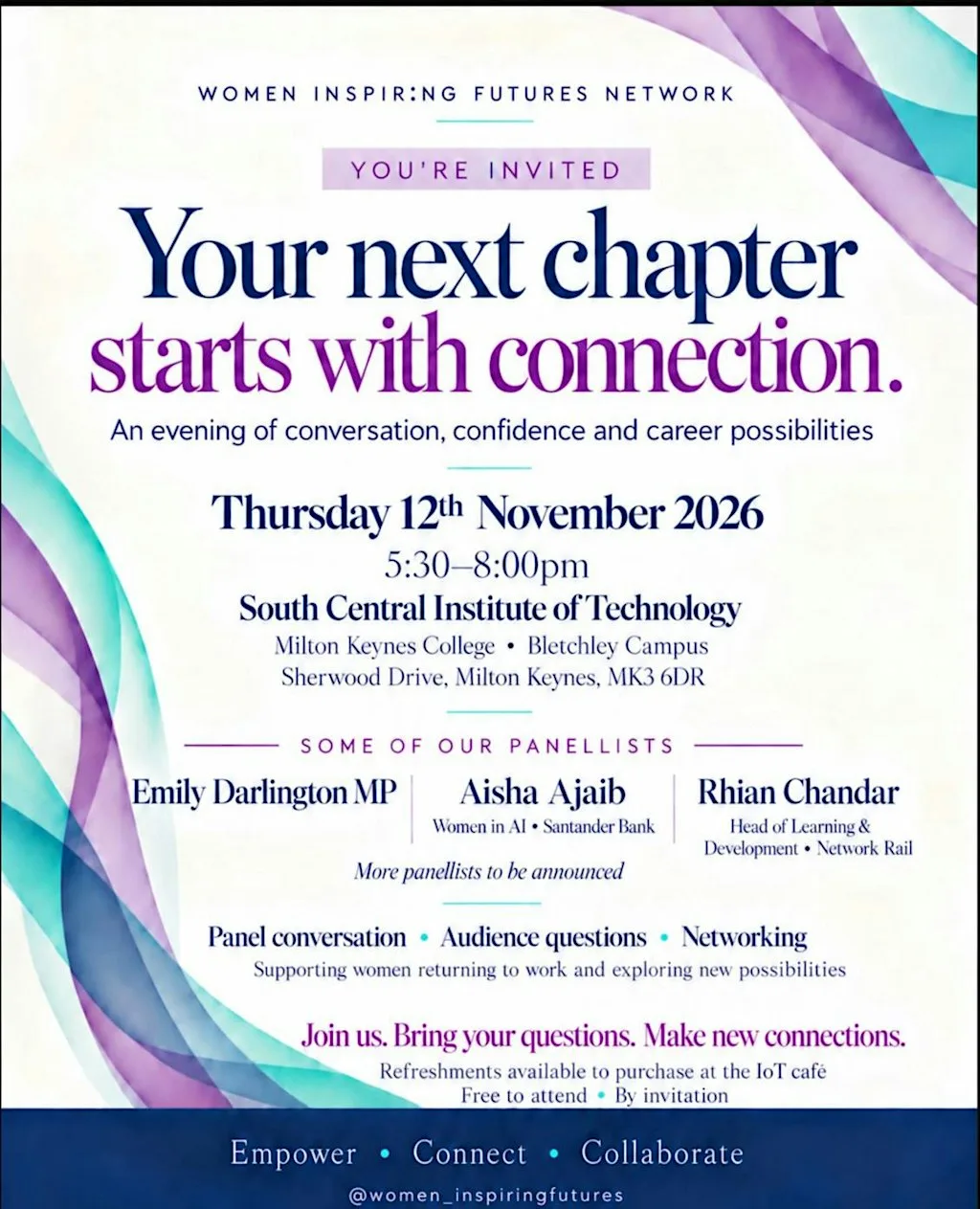Women Inspiring Futures Networking Event