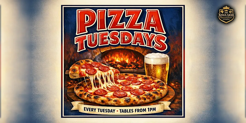 Pizza Tuesdays | Kings Arms Ulverston at The Kings Hotel: Restaurant & Showbar