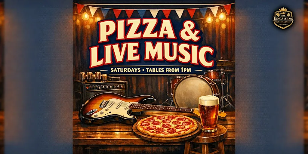 Pizza & Live Music Saturdays | Kings Arms Ulverston