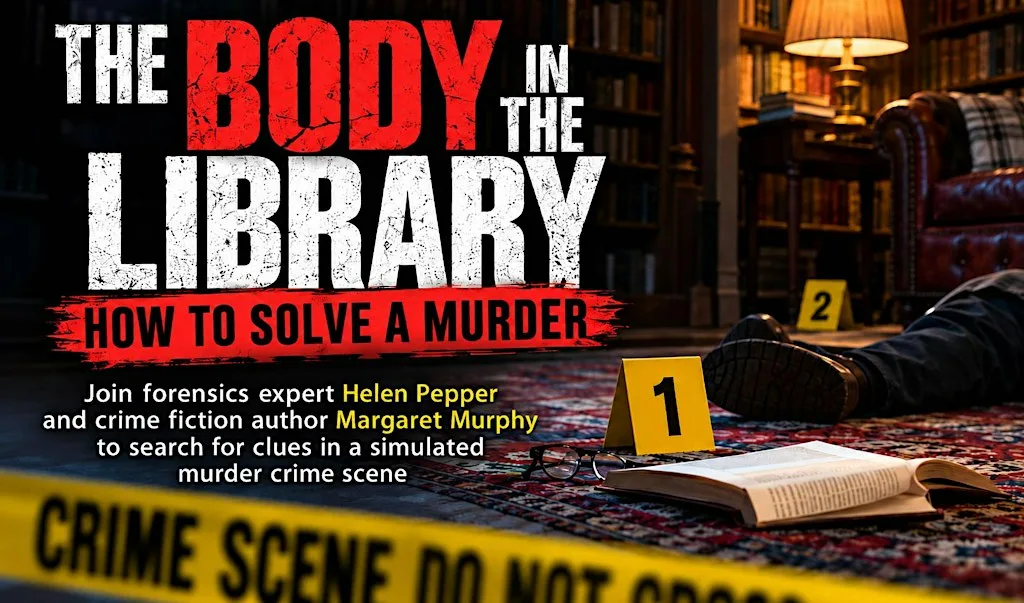 The Body in the Library – How to Solve a Murder!