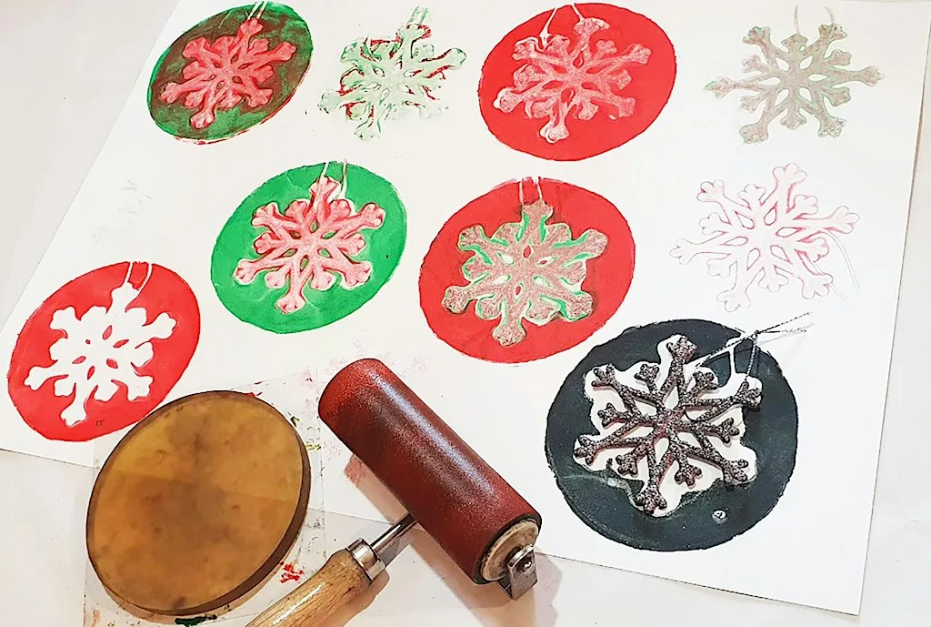 Christmas Gelli Printing Workshop – Create Your Own Festive Prints