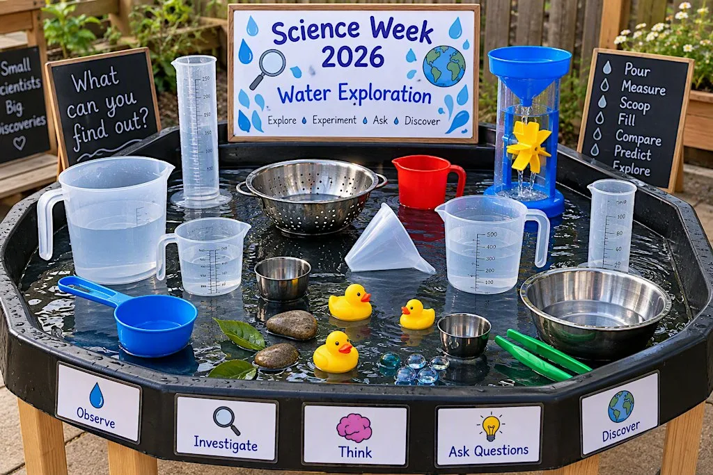 SETU Science Week - Water Exploration & Play for Preschool Children at South East Technological University