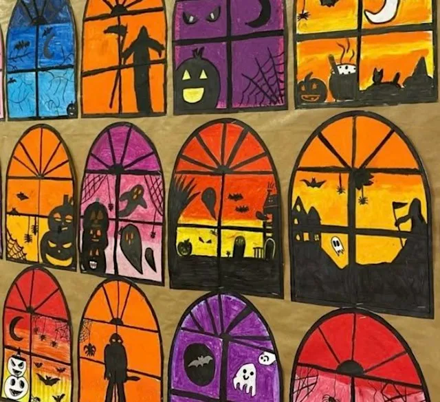 Spooky Windows (ages 5 - 10) @ JOY