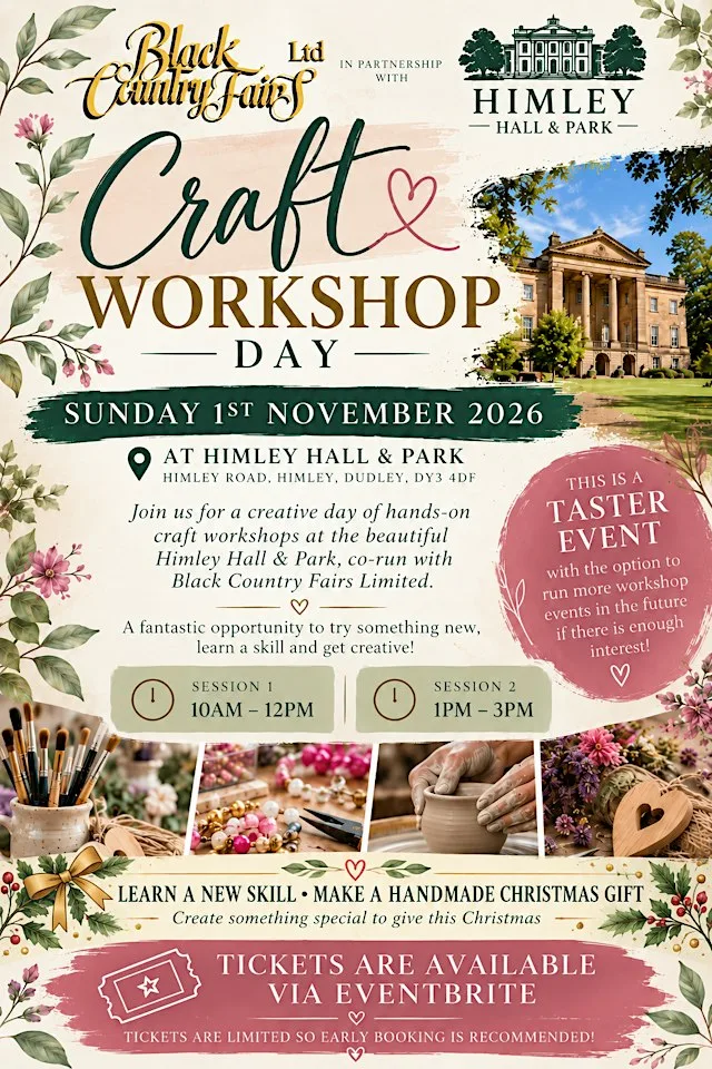 Craft Workshop Day at Himley Hall & Park