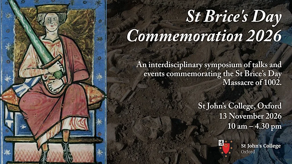 St Brice's Day Commemoration at St John's College