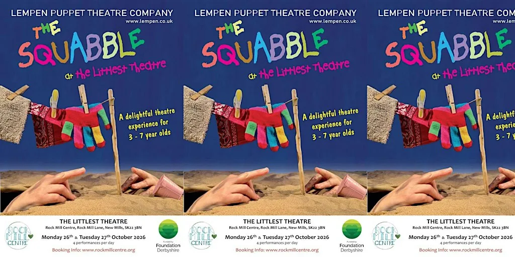 The Squabble - puppet show at The Littlest Theatre at Rock Mill Centre