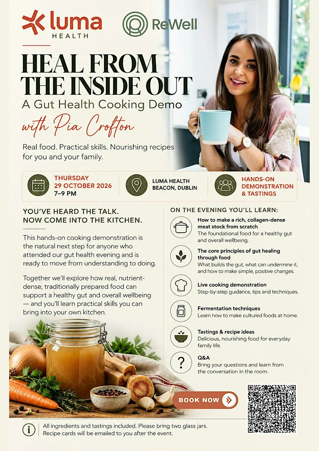 Heal From The Inside Out : A Gut Health Cooking Demo