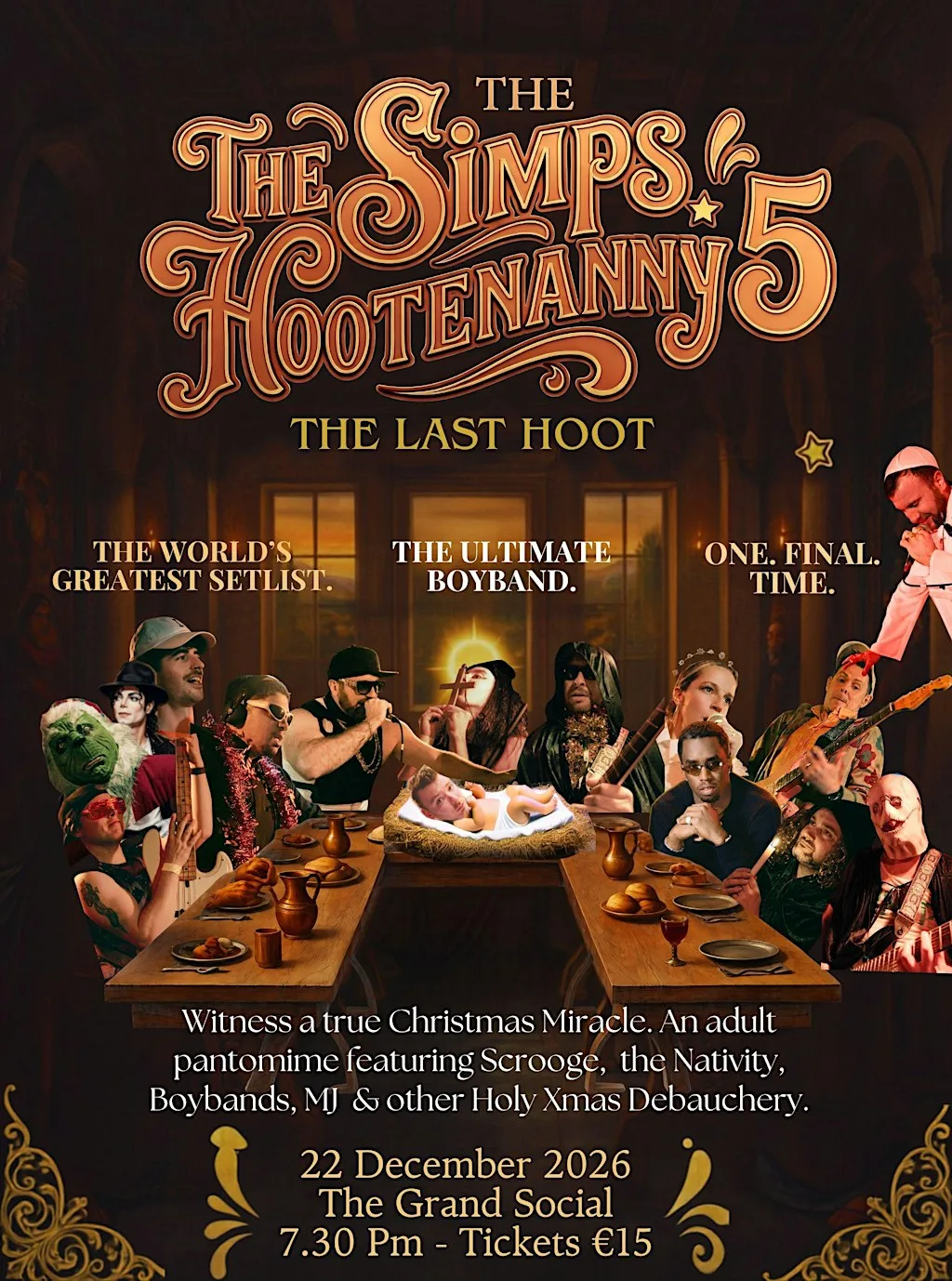 The Simps Hootenanny 5: An Adult Christmas Pantomime