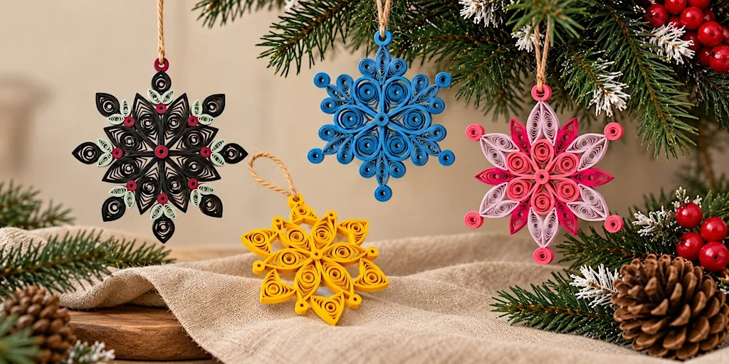 Slow Afternoon: Paper Quilling Christmas Ornaments at Iveagh Garden Hotel