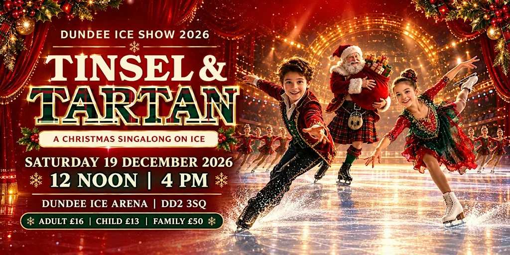 Dundee Christmas Ice Show - Tinsel and Tartan