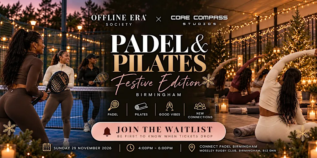 Padel & Pilates Social ❄️ Festive Edition | WAITLIST