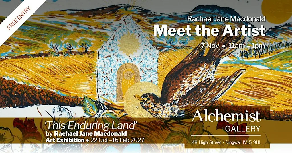 Meet the Artist: Rachael Jane MacDonald. 'This Enduring Land' at Alchemist Gallery