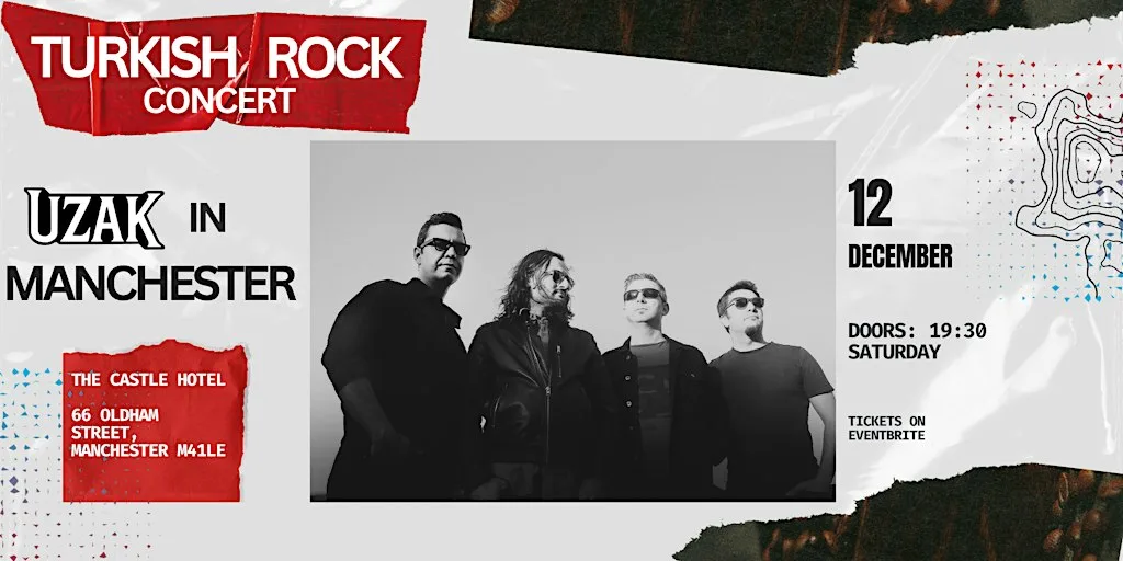 UzaK - Turkish Rock Concert @Manchester at The Castle Hotel