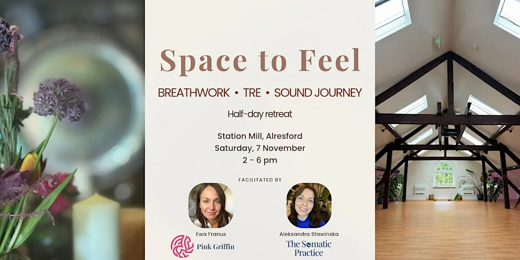 Space to Feel: Stress Release Retreat with Breathwork, TRE® & Sound