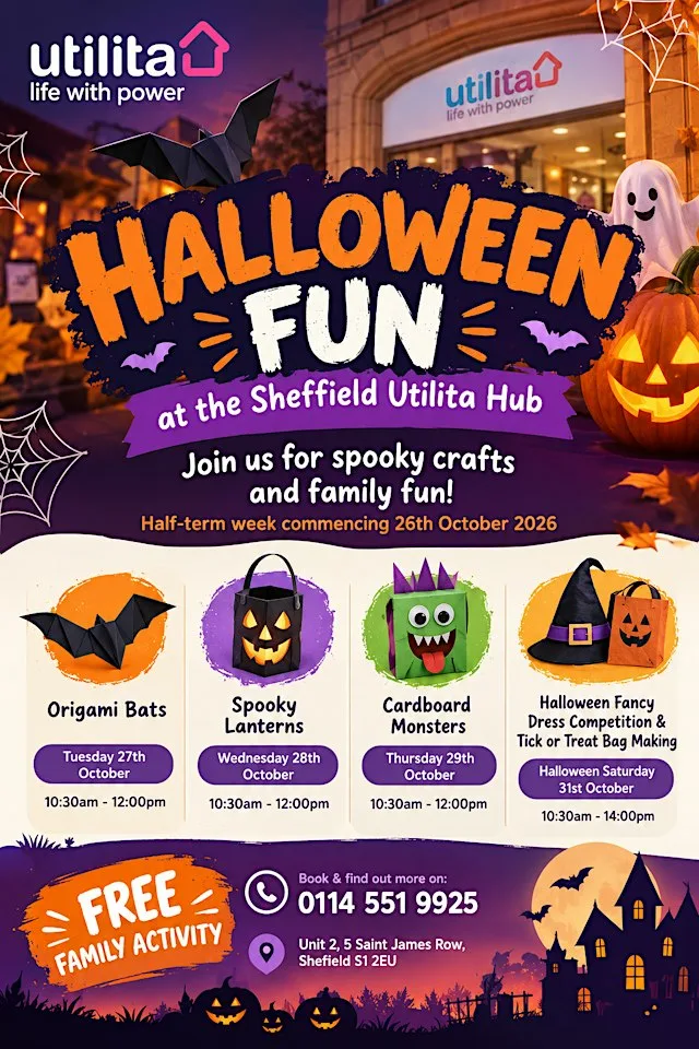 Halloween Fun at the Sheffield Utilita Hub