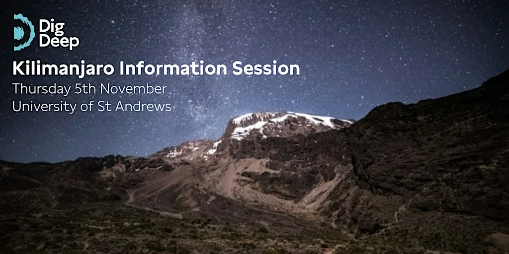 St Andrews Kilimanjaro 2027 Student Information Session at School 6 Lecture Theatre