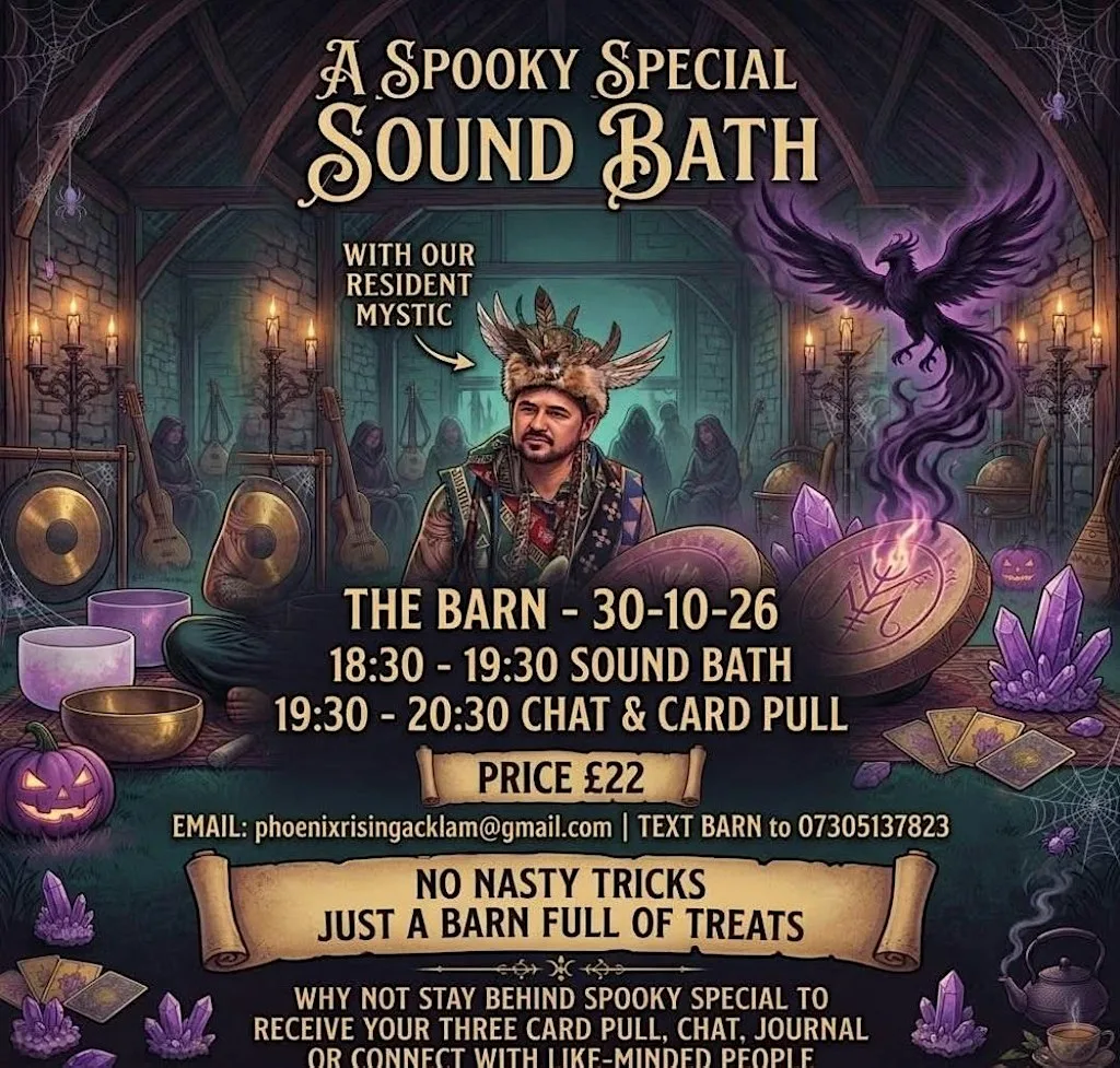 Samhain Sound Bath If you are seeing this then this is for you. Just 10 da