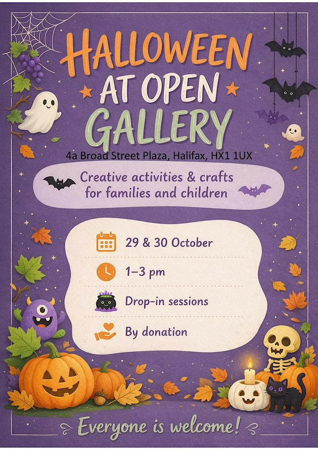 Halloween at Open Gallery at Open Gallery CIC