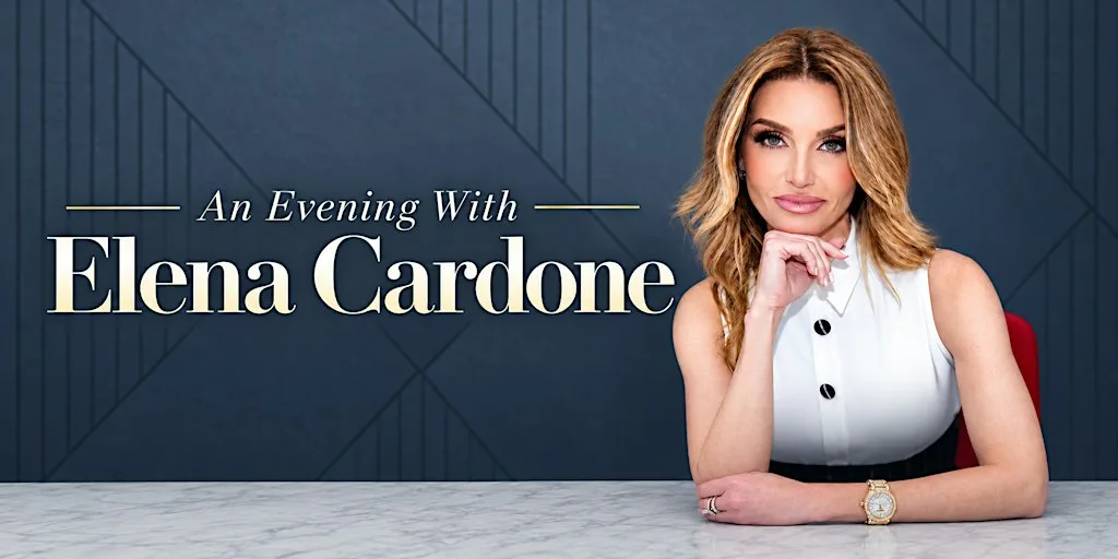 Elena Cardone LIVE in London: Exclusive VIP Meet & Greet | £51