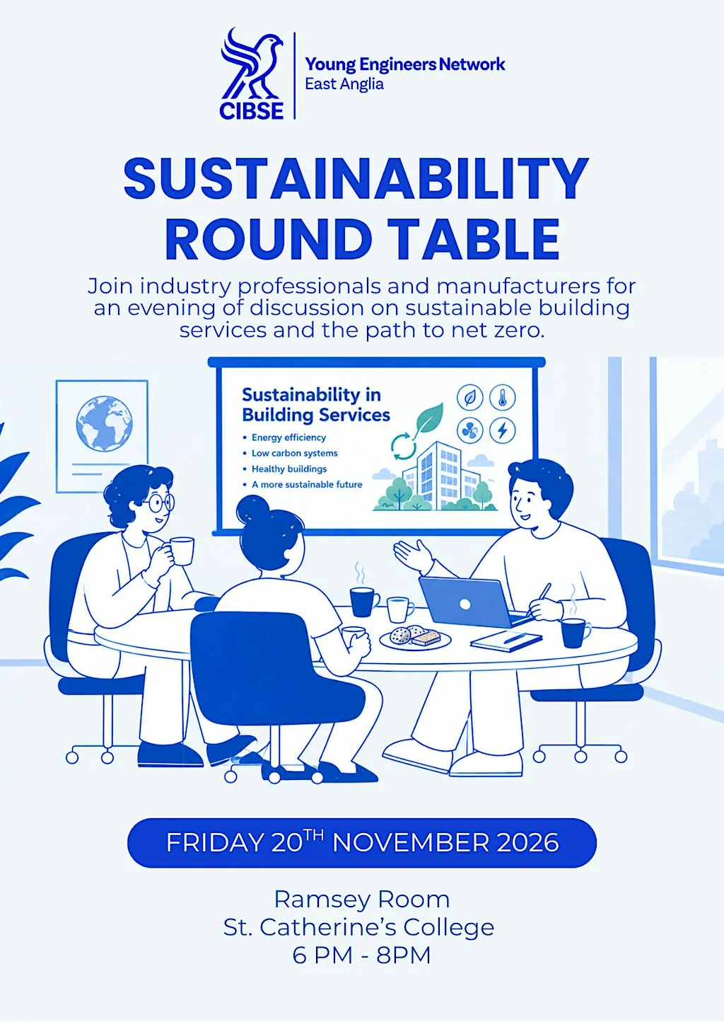 CIBSE YEN East Anglia: Sustainability Round Table