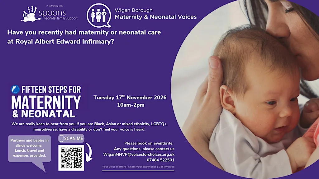 15 Steps for Maternity & Neonatal at Royal Albert Edward Infirmary, Wigan