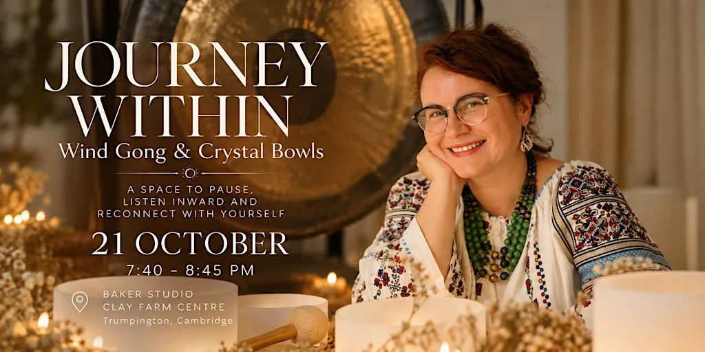 JOURNEY WITHIN Wind Gong & Crystal Bowls