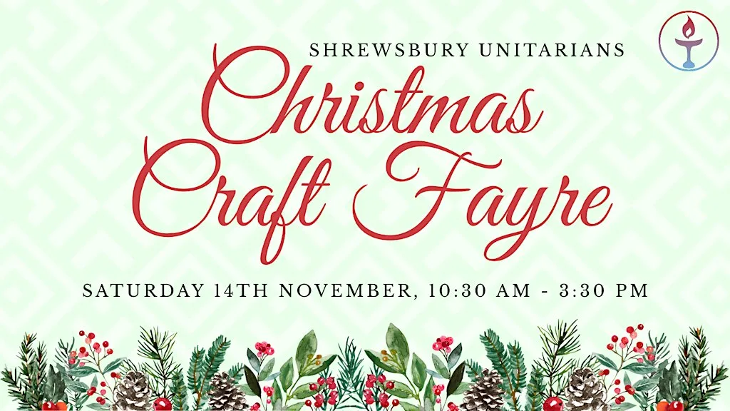 Christmas Craft Fayre at Shrewsbury Unitarians
