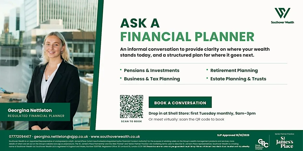Ask a Financial Planner: Drop in Session at Shell Store - Coworking & Office Space