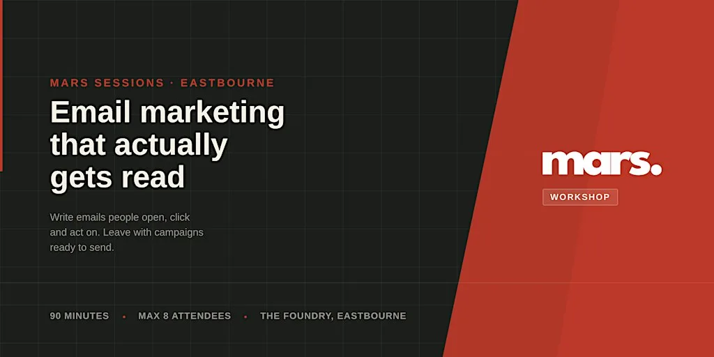 Email marketing that actually gets read at The Foundry, The Beacon, Eastbourne