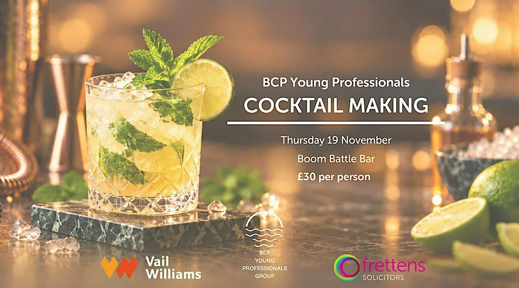 BCP Young Professionals Cocktail making
