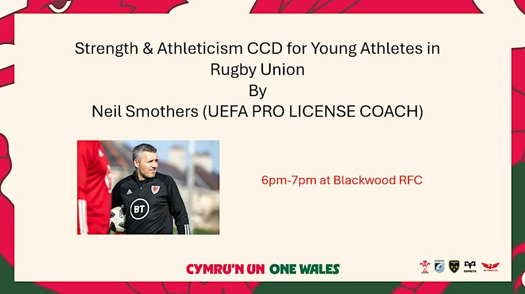 Strength & Athleticism (Dragons- CPD) - Neil Smothers at Blackwood Rugby Club