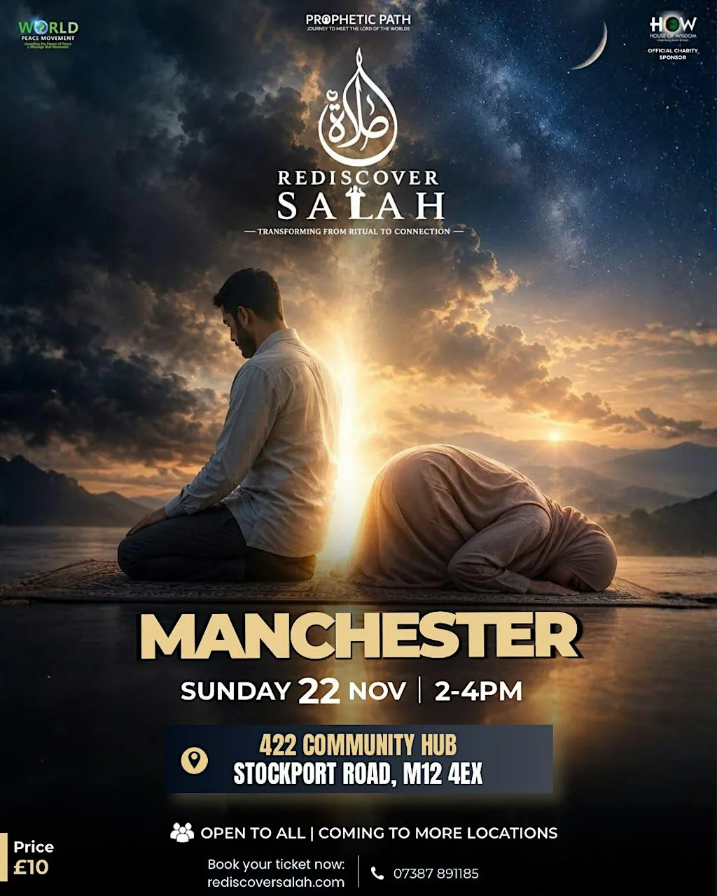 Rediscover Salah: Transform Your Prayer - Manchester at 422 Community Hub