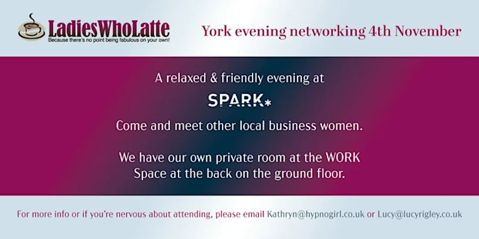 York LWL Evening Networking Meeting at SPARK York