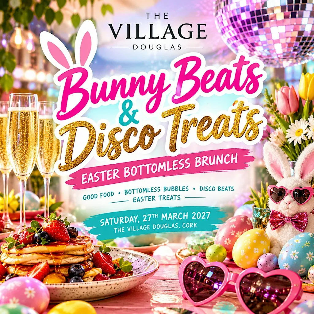Bunny Beats & Disco Treats – Easter Themed Bottomless Brunch at The Village Douglas