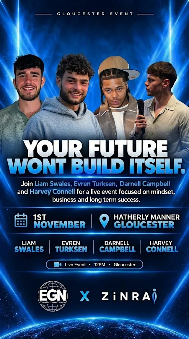 YOUR FUTURE WONT BUILD ITSELF