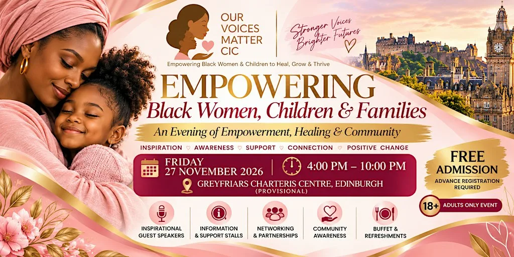 Our Voices Matter CIC – Empowering Black Women, Children & Families