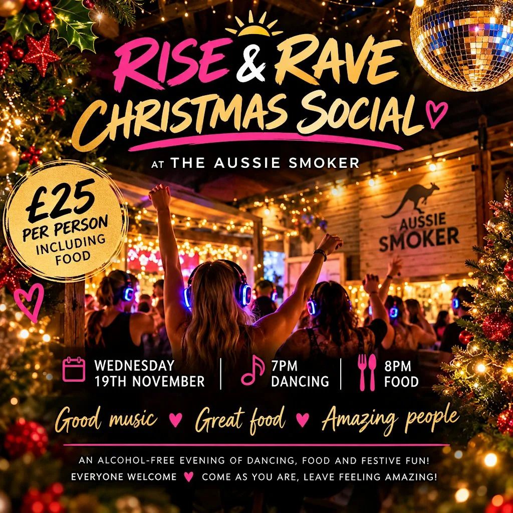Rise and Rave pre xmas social at The Aussie Smoker | Catering
