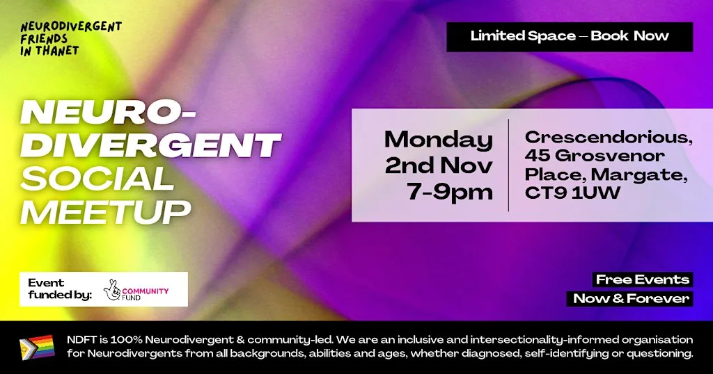 November Meetup - Neurodivergent Friends in Thanet at 45 Grosvenor Pl