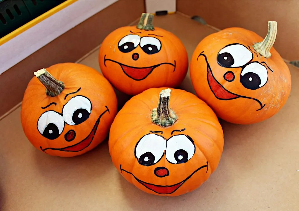 Pumpkin Painting Fun at Wellingborough Library